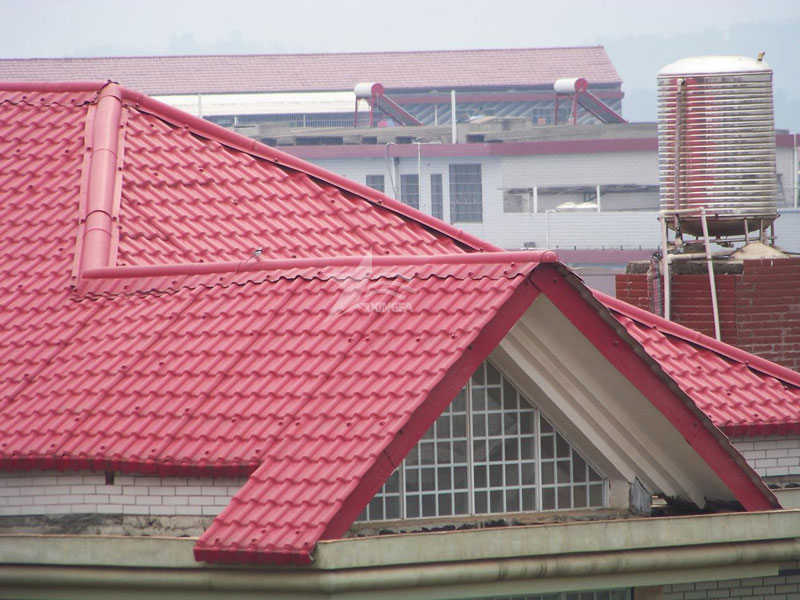 新型屋面建材常州合成樹脂瓦，傳統(tǒng)建筑用瓦的傳承替代建筑材料