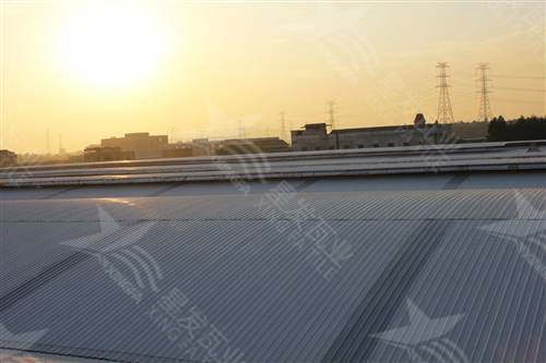 灰色2.5厚apvc復(fù)合塑料防腐瓦 溫室種殖大棚用彩瓦 常州pvc波紋瓦廠家定制